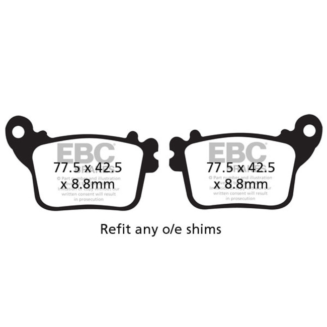 Τακάκια EBC FA436