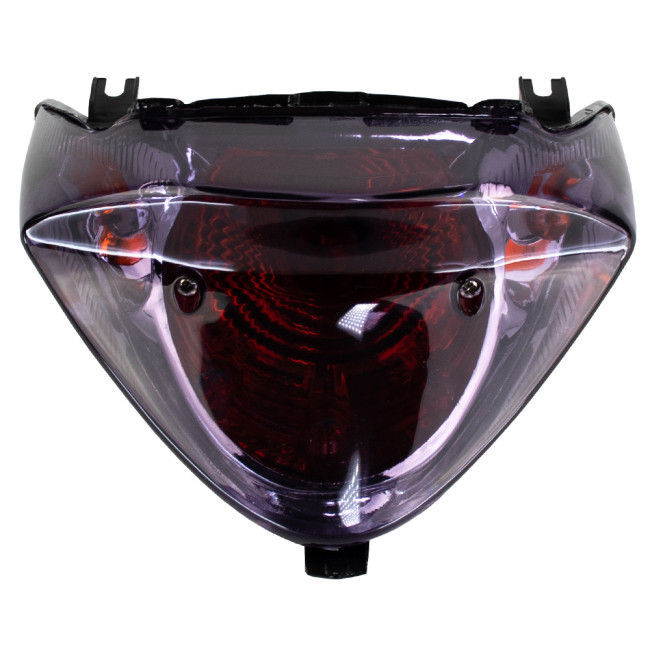 Φανάρι Πίσω Yamaha Crypton-X 135 με Ενσωματωμένα Φλας Χρώμα Μωβ Φυμέ Roc