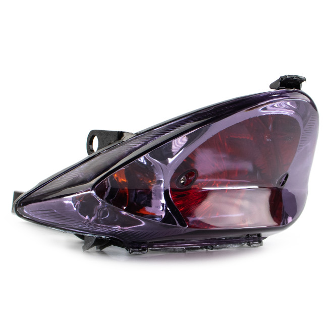 Φανάρι Πίσω Yamaha Crypton-X 135 με Ενσωματωμένα Φλας Χρώμα Μωβ Φυμέ Roc