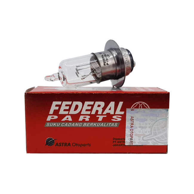 Λάμπα 12V-18/18w Federal Τεμάχιο (T19) Παπιού (9-12v)