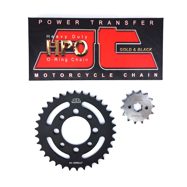 Σετ Γρανάζια και Αλυσίδα JT Address 125 (14-34-428HROGB)