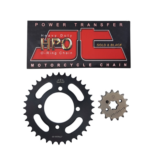 Σετ Γρανάζια και Αλυσίδα JT Crypton-R 115 (15-36-428HROGB)