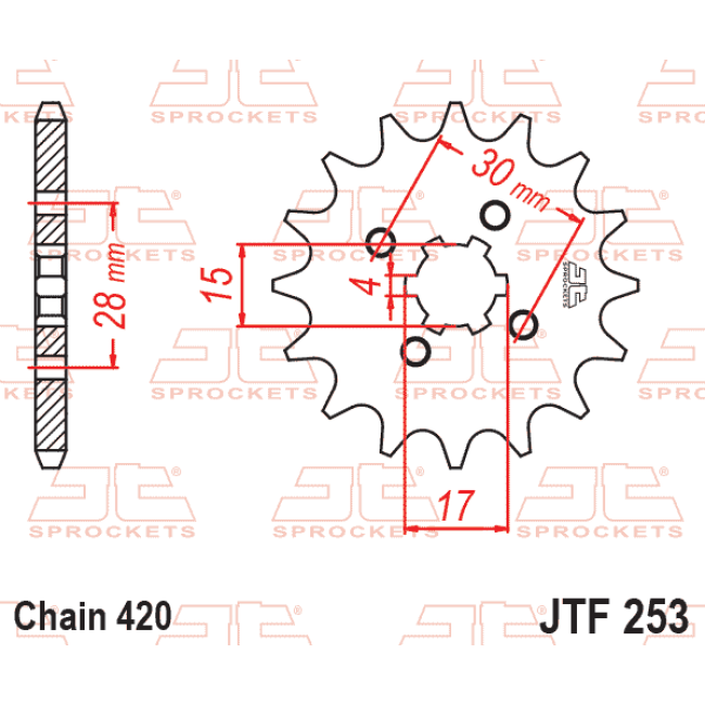 ΓΡΑΝΑΖΙ ΕΜΠΡΟΣ C50/GLX 50-90  15T