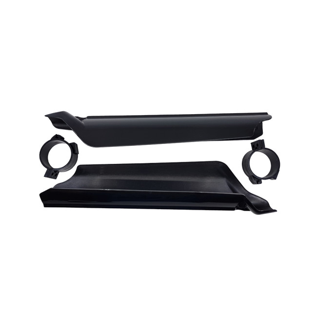 Καλύμματα Σετ Πειρουνιού BZ-02 Enduro Cross Μαύρο Χρώμα