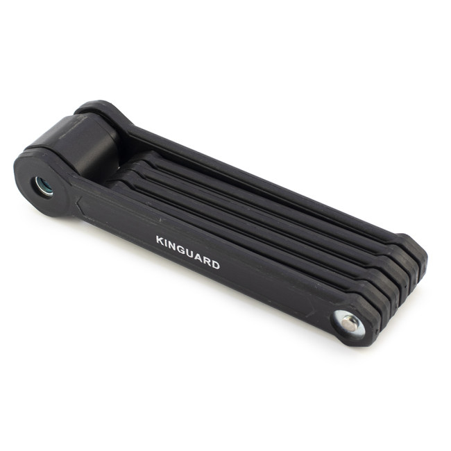Κλειδαριά Πτυσσόμενη με Βάση Χρώμα Μαύρο Kinguard