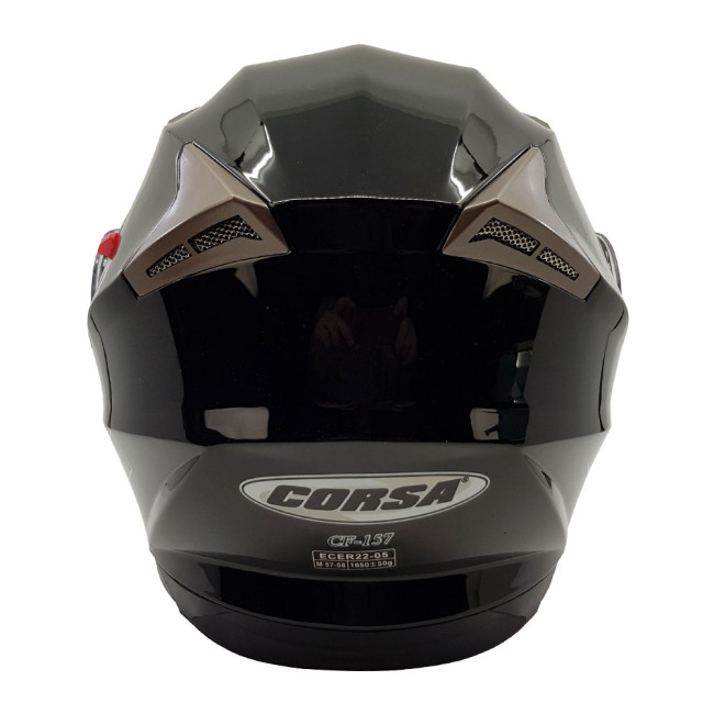 Κράνος Corsa CF157 Flip Up DVS Χρώμα Μαύρο (00)