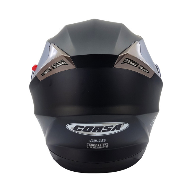 Κράνος Corsa CF157 Flip Up DVS Χρώμα Μαύρο Ματ (02)