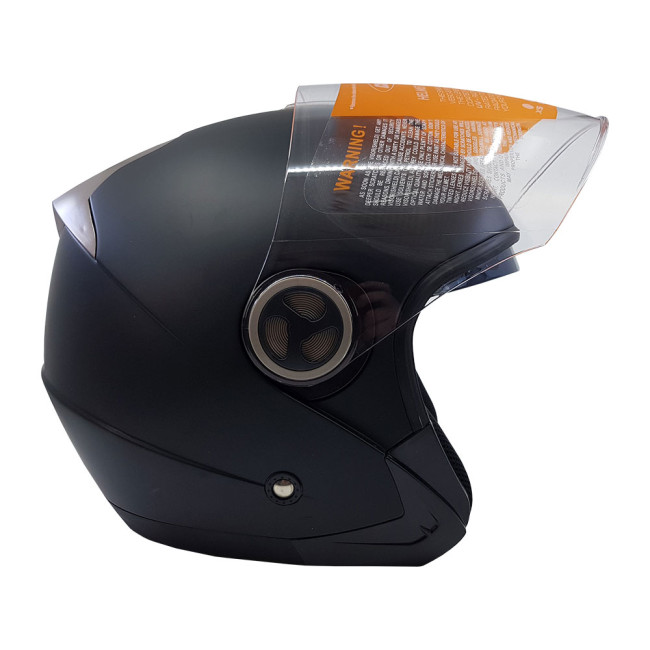 Κράνος Corsa CX207 Jet DVS Χρώμα Μαύρο Ματ (02)