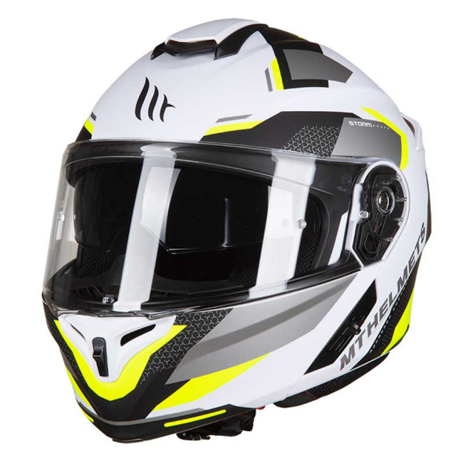 Κράνος Flip Up MT Storm SV Drone A3 Ματ Fluo