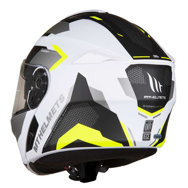 Κράνος Flip Up MT Storm SV Drone A3 Ματ Fluo