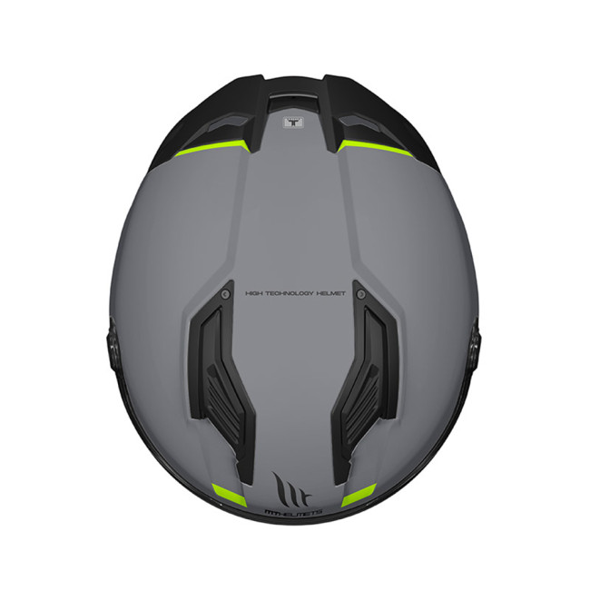 Κράνος Fullface Stinger 2 ECE 22.06 A12 Χρώμα Γκρι Ματ MT