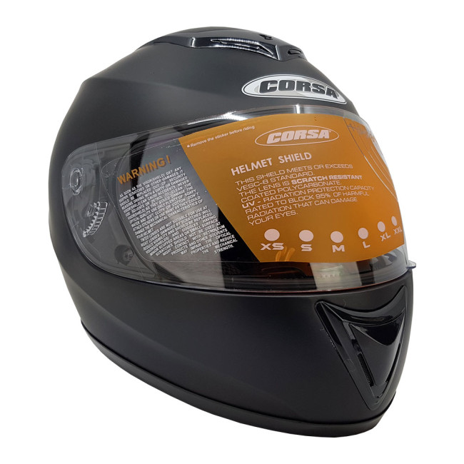 Κράνος Corsa CN110 Χρώμα Μαύρο Ματ