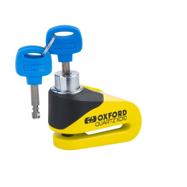 ΚΛΕΙΔΑΡΙΑ ΔΙΣΚΟΦΡΕΝΟΥ XD10 DISK LOCK 10MM YELLOW/BLACK OXFORD