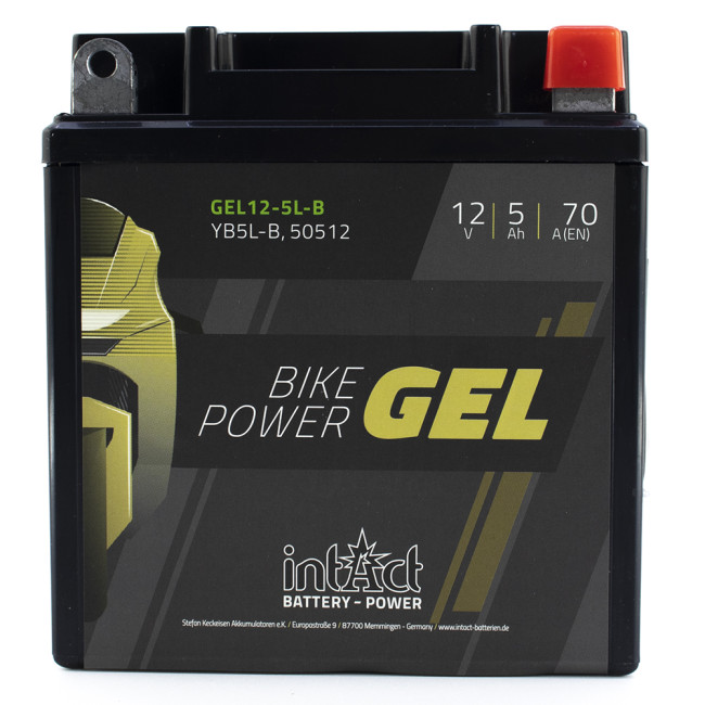 Μπαταρία YB5L-B Gel 12v 5Ah Intact