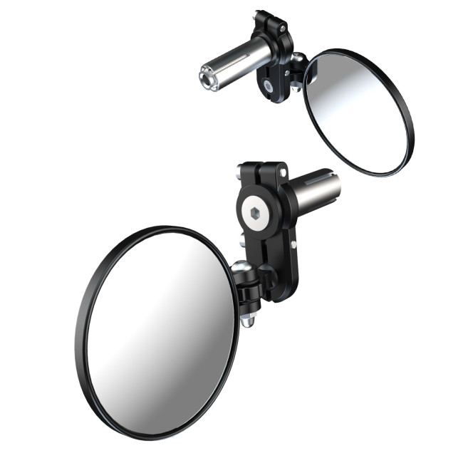 ΚΑΘΡΕΠΤΕΣ ΑΝΤΙΒΑΡΟΥ Fold-Away BarEnd Mirrors - Black ΣΕΤ 2 ΤΕΜΑΧΙΑ  OXFORD OX514