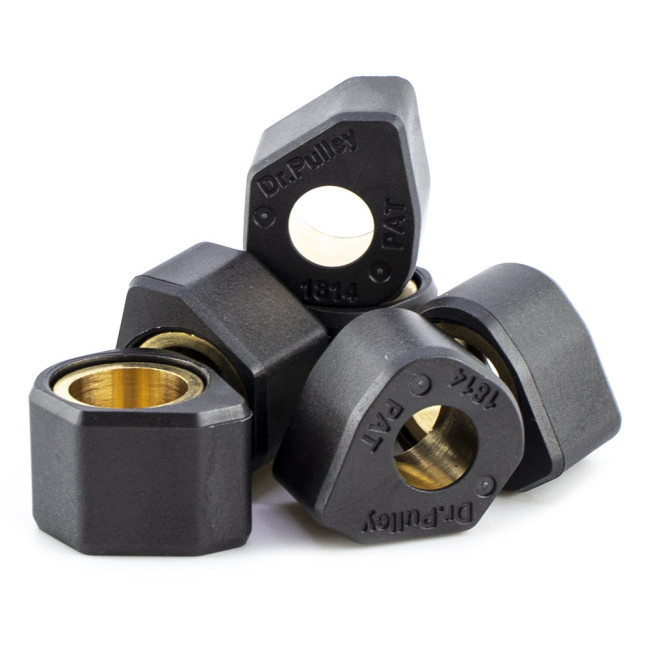 Ρόλλερ Φυγοκεντρικού 18x14 10gr 6 Τεμάχια Dr. Pulley Black Pearl