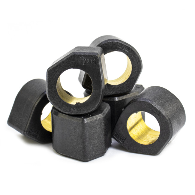 Ρόλλερ Φυγοκεντρικού 23x18 16gr 6 Τεμάχια Dr. Pulley Black Pearl