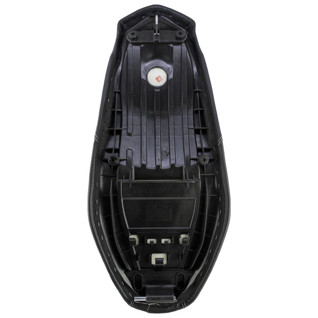 Σέλα Yamaha Crypton-S 115 Χρώμα Μαύρο με Λευκή Ραφή Roc