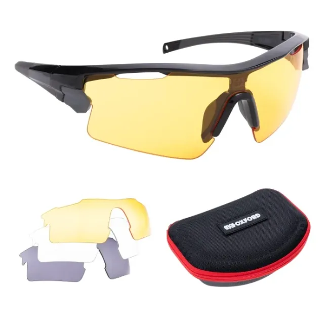 Γυαλιά  Sector Multi-Lens Sunglasses,Clear/Smoke/Yellow Oxford SU001