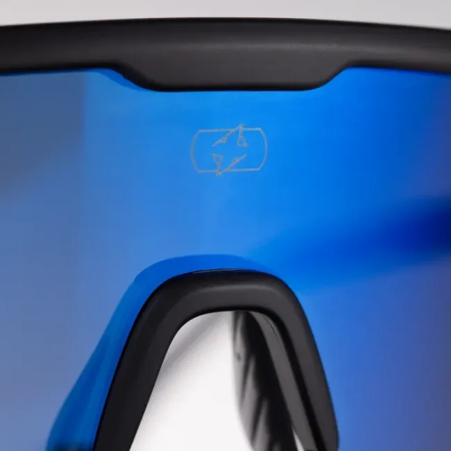 Γυαλιά Ηλίου Pave Black Frame Blue Mirror Lens Sunglasses Oxford SU004