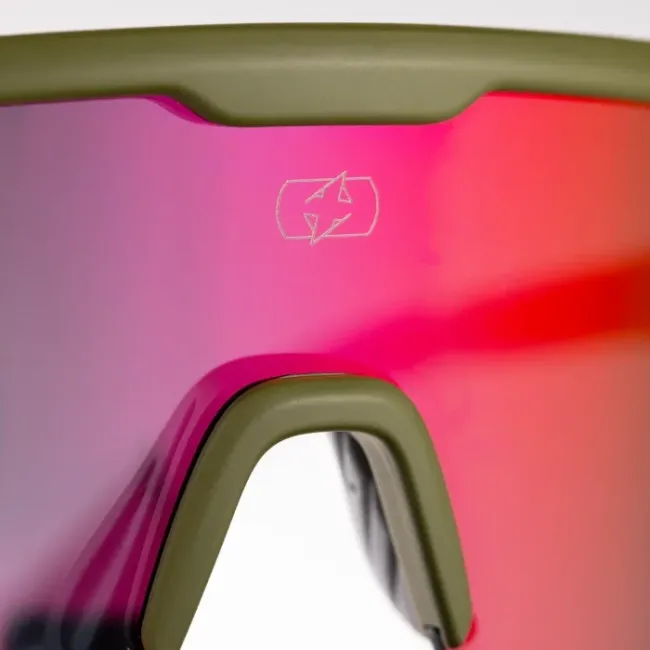 Γυαλιά Ηλίου Pave Green Frame Orange Mirror Lens  Oxford SU005