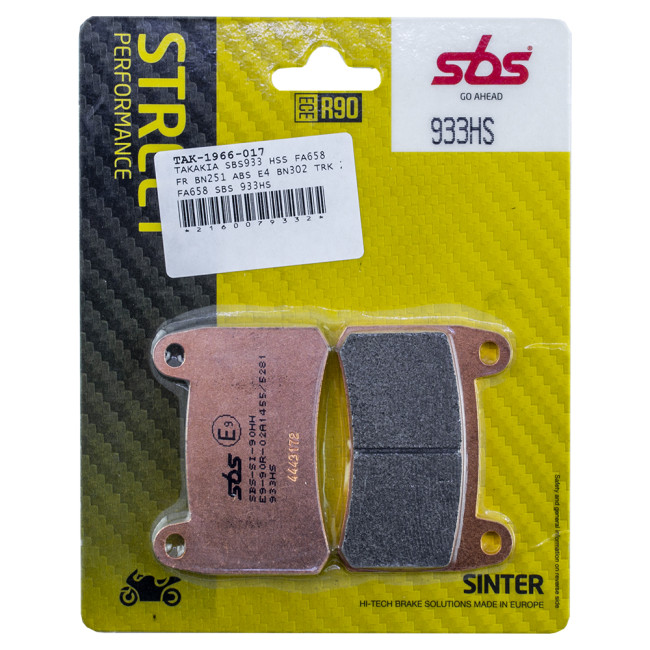 Τακάκια FA658 933HS HSS FR BN251 ABS E4 BN302 TRK 251 E4 SBS