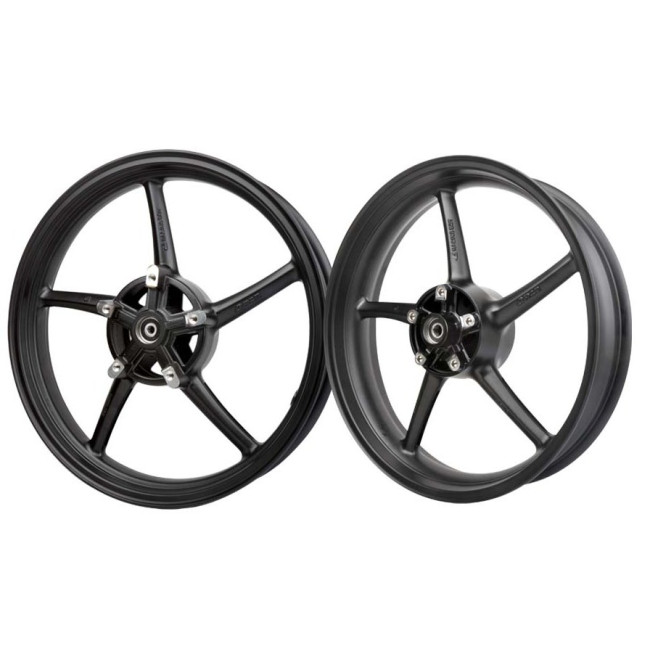 ΤΡΟΧΟΙ ΣΕΤ CRYPTON-X 135 RACING BOY  YP633 MAT  BLACK