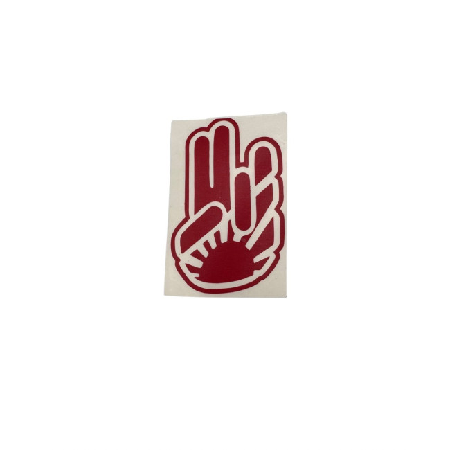 ΑΥΟΚΟΛΛΗΤΟ ΑΝΑΓΛΥΦΟ JDM ΧΕΡΙ ΚΟΚΚΙΝΟ ΧΡΩΜΑ