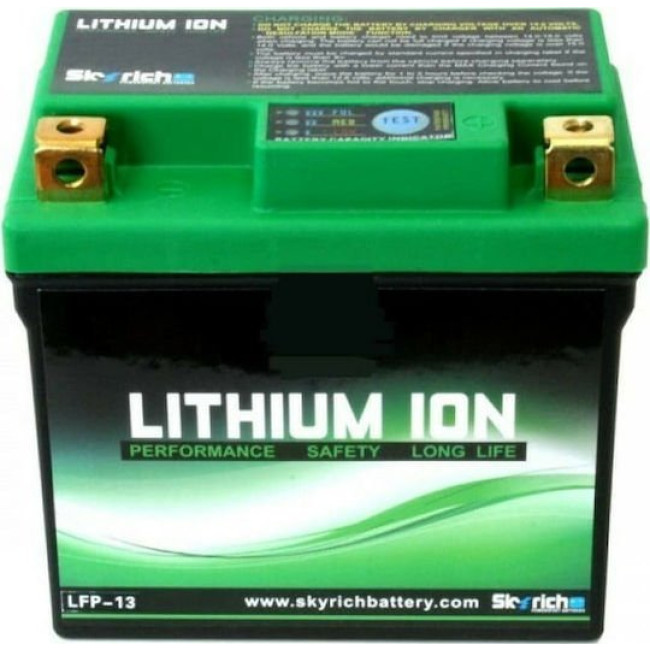 ΜΠΑΤΑΡΙΑ SKYRICH LFP-13 (295 CA) START-STOP (HY110 / YTZ6V/7V/8V)