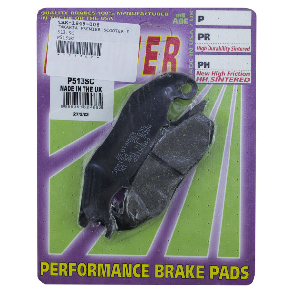 Τακάκια  Piaggio Medley 125/150 16-20 P513.SC Premier (FA693)