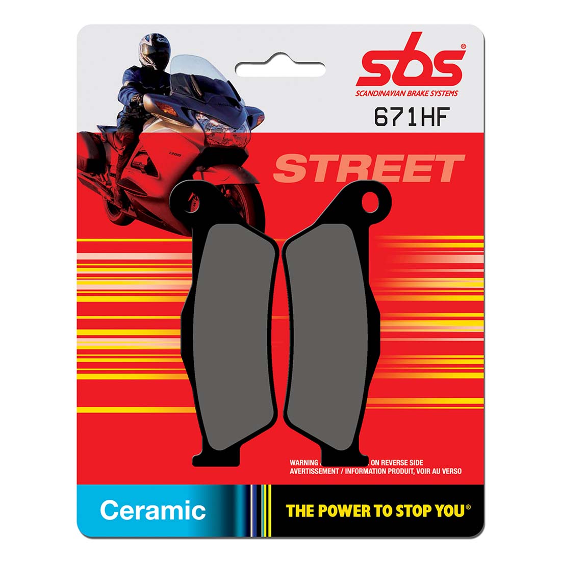 ΤΑΚΑΚΙΑ SBS 671HF FA181 STD FR/RR