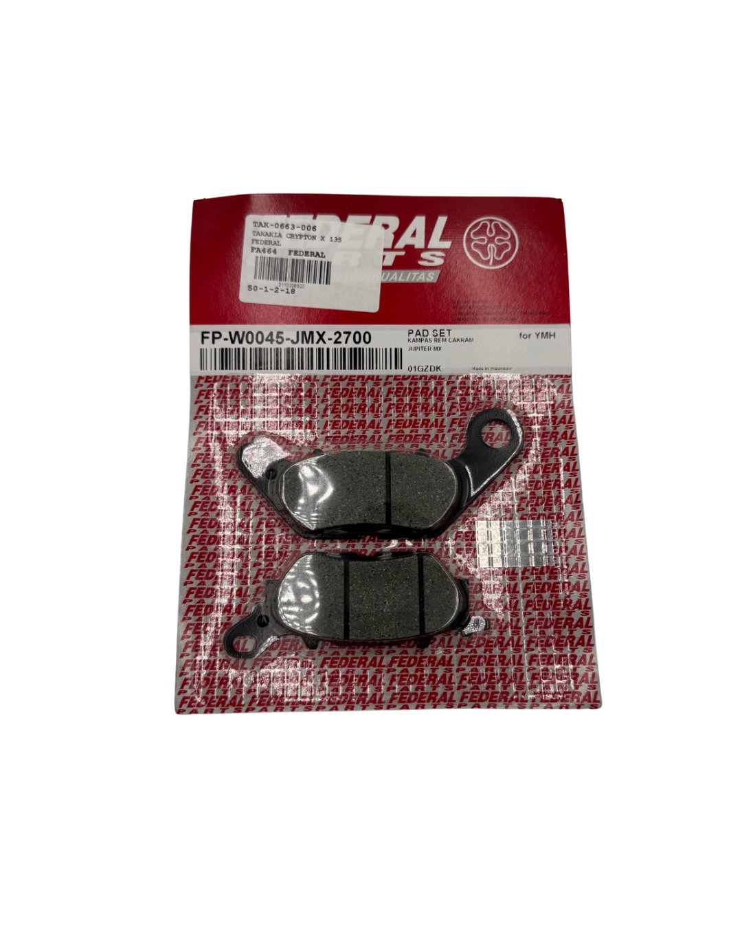 ΤΑΚΑΚΙΑ ΕΜΠΡΟΣ YAMAHA CRYPTON-X 135 FEDERAL