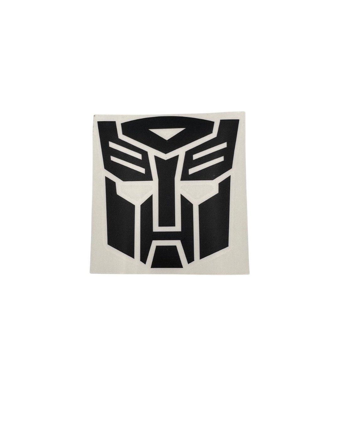 ΑΥΤΟΚΟΛΛΗΤΟ  TRANSFORMERS ΑΝΑΓΛΥΦΟ  ΧΡΩΜΑ ΜΑΥΡΟ
