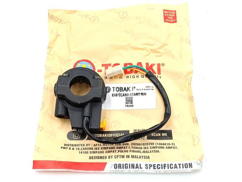 ΔΙΑΚΟΠΤΗΣ ΔΕΞΙ ΜΙΖΑΣ HONDA SUPRA 100 TOBAKI 517-TRH05